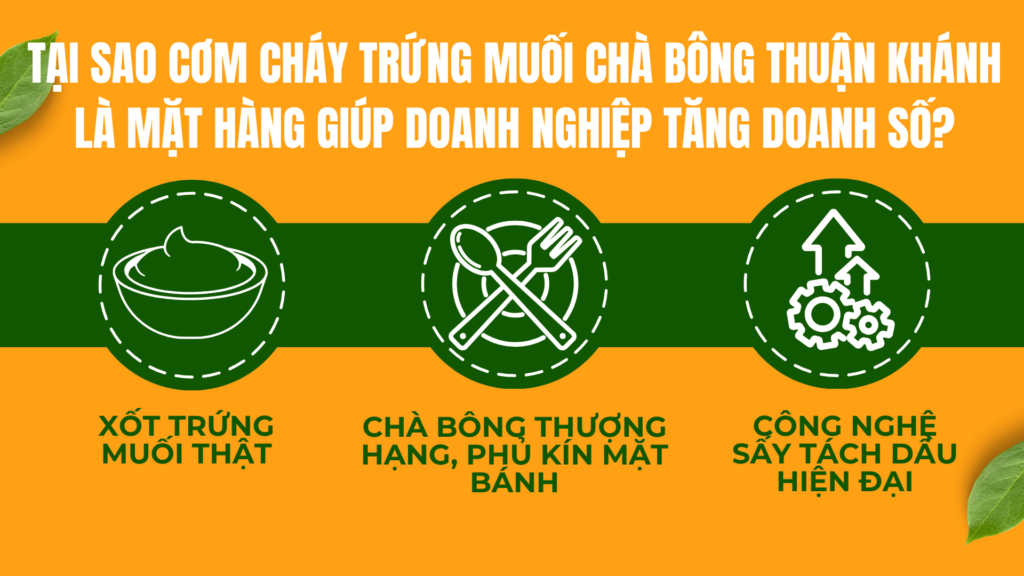 Xưởng Sỉ Cơm Cháy Chà Bông Trứng Muối Thuận Khánh Giá Tốt