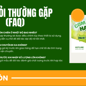 Phôi cơm sấy hạt giòn Thuận Khánh | Nguyên liệu dễ chiên, nở đều