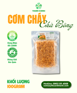 Cơm Cháy Gạo Lứt Chà Bông 500G