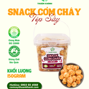 Snack Cơm Cháy Tép Sấy