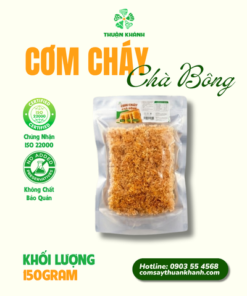 Cơm Cháy Gạo Lứt Chà Bông 500G
