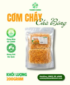 Cơm Cháy Gạo Lứt Chà Bông 500G
