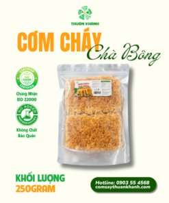 Cơm Cháy Gạo Lứt Chà Bông 500G