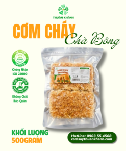 Cơm Cháy Gạo Lứt Chà Bông 500G