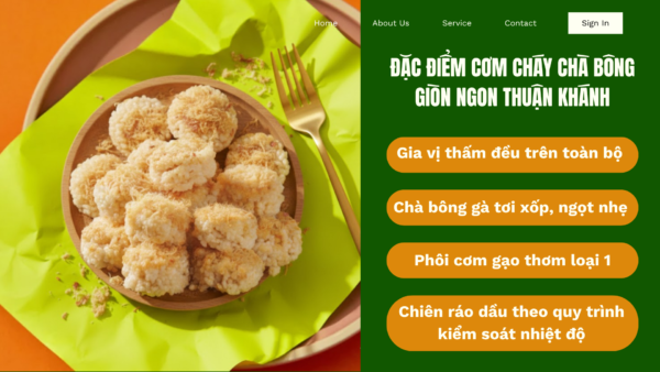 Cơm cháy chà bông giòn ngon Thuận Khánh trọn vị