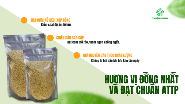 Cơm chiên hạt giòn BBQ địa chỉ sỉ chất lượng cho các thương hiệu ăn vặt 2 Cơm chiên hạt giòn BBQ địa chỉ sỉ chất lượng cho các thương hiệu ăn vặt
