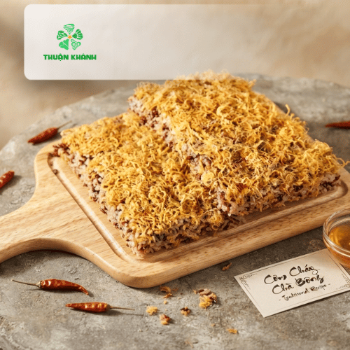 Com Chay Cha Bong: Vietnam’s Famous Crispy Rice Snack for Wholesale & Private Label