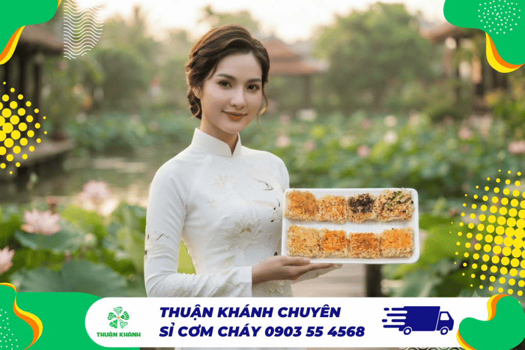 Sỉ Cơm Cháy Mực Thuận Khánh: Nguồn Hàng Cho Quán Ăn, Shop Ăn Vặt Và Đại Lý