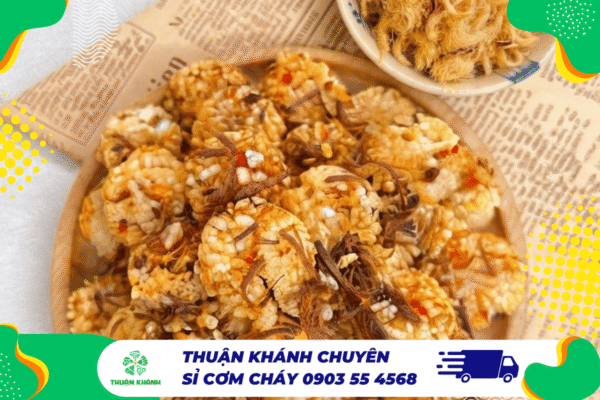 Sỉ Cơm Cháy Mực Thuận Khánh: Nguồn Hàng Cho Quán Ăn, Shop Ăn Vặt Và Đại Lý