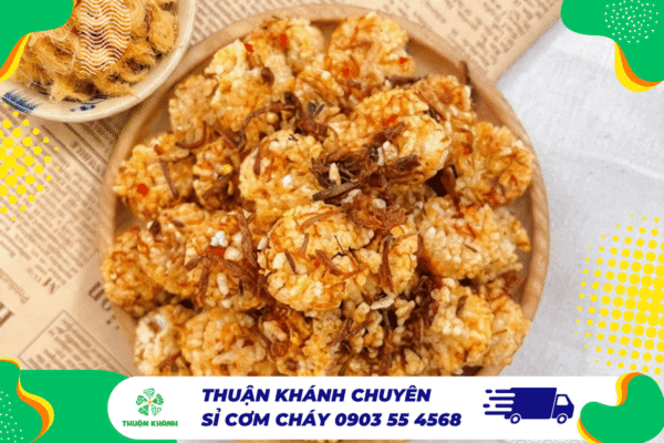 Sỉ Cơm Cháy Mực Thuận Khánh: Nguồn Hàng Cho Quán Ăn, Shop Ăn Vặt Và Đại Lý