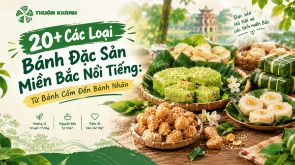 20+ Các Loại Bánh Đặc Sản Miền Bắc Nổi Tiếng: Từ Bánh Cốm Đến Bánh Nhãn