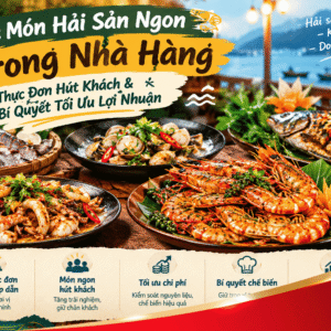 Các Món Hải Sản Ngon Trong Nhà Hàng: Thực Đơn Hút Khách & Bí Quyết Tối Ưu Lợi Nhuận