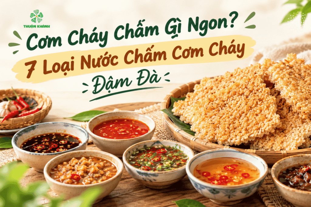 Cơm Cháy Chấm Gì Ngon? 7 Loại Nước Chấm Cơm Cháy Đậm Đà