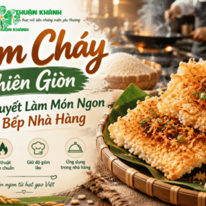 Cơm Cháy Chiên Giòn: 7 Bí Quyết Làm Món Ngon Cho Bếp Nhà Hàng