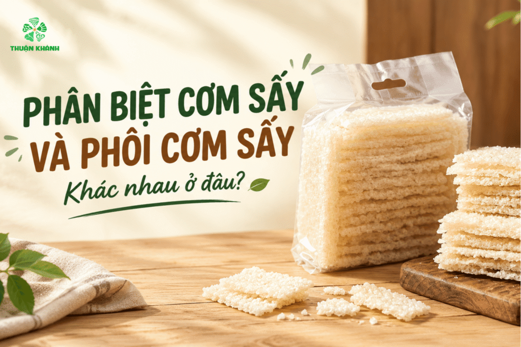 Phân Biệt Cơm Sấy Và Phôi Cơm Sấy: Khác Nhau Ở Đâu?