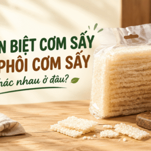 Phân Biệt Cơm Sấy Và Phôi Cơm Sấy: Khác Nhau Ở Đâu?